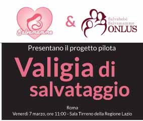 Ven 7 marzo 2014 ore 11 Sala Tirreno Regione Lazio: Valigia di Salvataggio